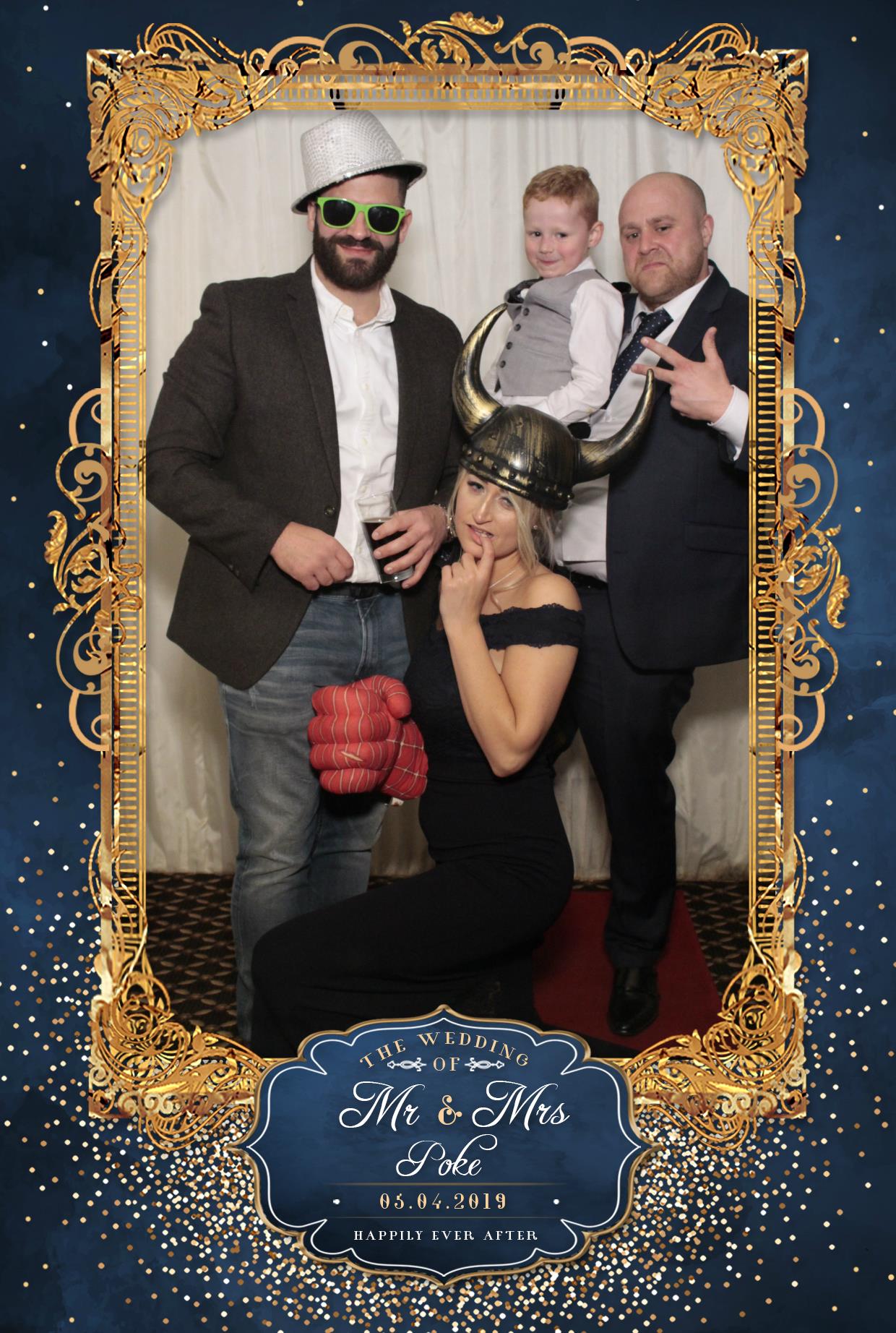 Mr & Mrs Poke | View more photos from the event at gallery.myphotoboothexperience.co.uk/u/MyPhotoBoothExperienceLtd/Mr-Mrs-Poke